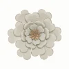 Kirkland's Home And Gold Metal Flower Large Wall Plaque- Wall Plaques