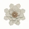 Kirkland's Home And Gold Metal Flower Small Wall Plaque- Wall Plaques