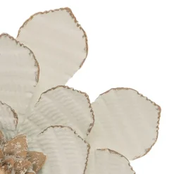 Kirkland's Home And Gold Metal Flower Small Wall Plaque- Wall Plaques