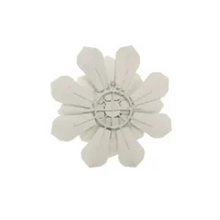 Kirkland's Home And Gold Metal Flower Small Wall Plaque- Wall Plaques