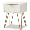 Kirkland's Home And Gold Single Drawer Accent Table- Accent & End Tables