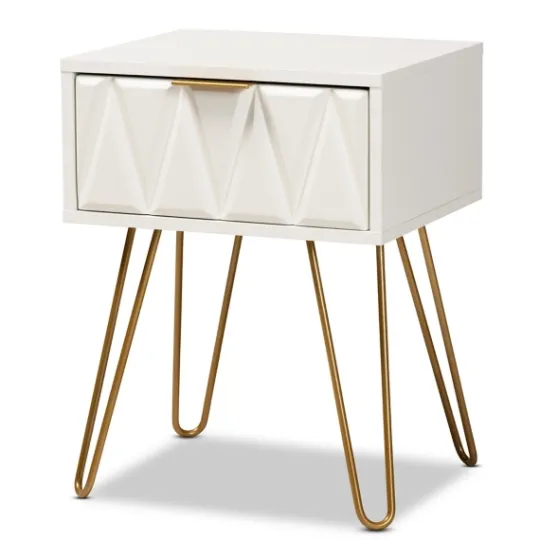 Kirkland's Home And Gold Single Drawer Accent Table- Accent & End Tables