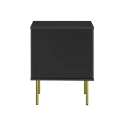 Kirkland's Home And Gold Wave Nightstand- Nightstands