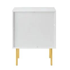 Kirkland's Home And Gold Wave Nightstand- Nightstands