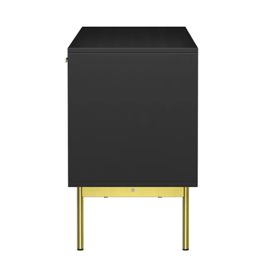 Kirkland's Home And Gold Wave Tv Stand- Tv Stands & Media Consoles