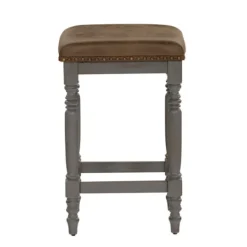 Kirkland's Home And Gray Counter Stools, Set Of 2- Bar Stools & Counter Height Stools