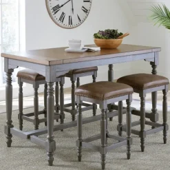 Kirkland's Home And Gray Counter Stools, Set Of 2- Bar Stools & Counter Height Stools
