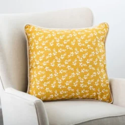 Kirkland's Home And Gray Embroidered Claudia Pillow- Pillows