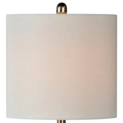 Kirkland's Home And Gray Textured Table Lamps, Set Of 2- Table Lamps