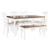 Kirkland's Home And Light Brown Wood 6-Pc. Dining Set- Dining Sets