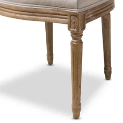 Kirkland's Home And Natural Cane Oval Back Dining Chair- Dining Chairs