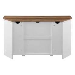 Kirkland's Home And Natural Sliding Barn Door Tv Stand- Tv Stands & Media Consoles