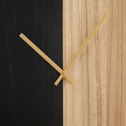 Kirkland's Home And Natural 2-Tone Wood Wall Clock- Clocks