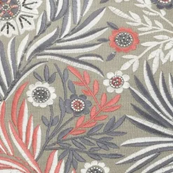 Kirkland's Home And Pink Feather Garden Cotton Pillow- Pillows