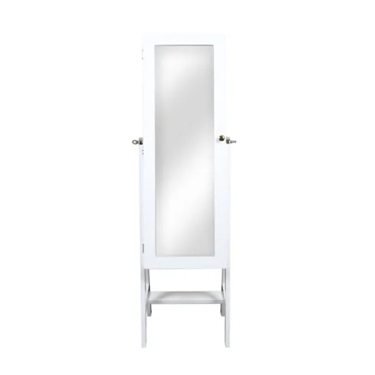 Kirkland's Home And Silver Wood Mirror Armoire- Full Length & Floor Mirrors