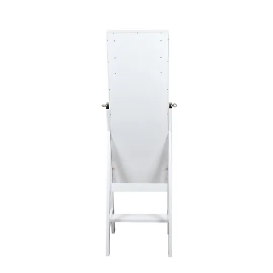 Kirkland's Home And Silver Wood Mirror Armoire- Full Length & Floor Mirrors