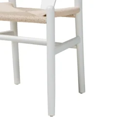 Kirkland's Home And Tan Wishbone Dining Chairs, Set Of 2- Dining Chairs