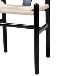 Kirkland's Home And Tan Wishbone Dining Chairs, Set Of 2- Dining Chairs
