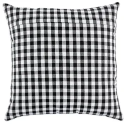 Kirkland's Home And White Gingham Pillow Covers, Set Of 4- Pillows
