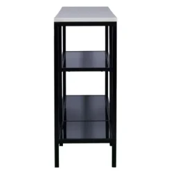 Kirkland's Home And White Multi-Level Console Table- Console Tables