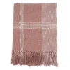 Kirkland's Home And White Plaid Throw Blanket- Blankets & Throws