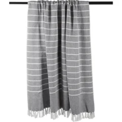 Kirkland's Home And White Thin Stripe Throw- Blankets & Throws