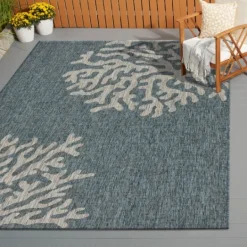 Kirkland's Home Andros Reef Captiva Outdoor Area Rug, 7X9- Outdoor Rugs