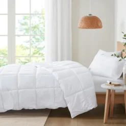 Kirkland's Home Antimicrobial Down Alternative Queen Comforter- Comforters