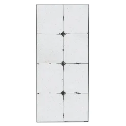 Kirkland's Home Antique Black Floral Panel Rectangle Mirror- Decorative Mirrors