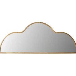 Kirkland's Home Antique Brass Scalloped Wall Mirror- Decorative Mirrors