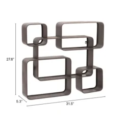 Kirkland's Home Antique Bronze Rada Wall Shelf- Shelves