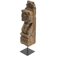 Kirkland's Home Antique Carved Wood Figurine- Statues & Figurines