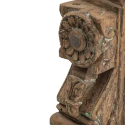 Kirkland's Home Antique Carved Wood Figurine- Statues & Figurines