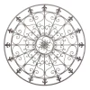 Kirkland's Home Antique Fleur-De-Lis Medallion Metal Wall Plaque- Wall Plaques