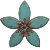 Kirkland's Home Antique Flower Plaque- Wall Plaques
