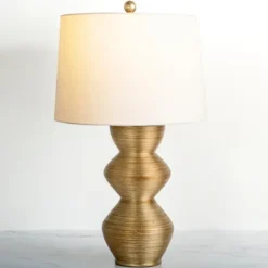 Kirkland's Home Antique Gold Mccollom Table Lamp- Table Lamps