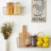 Kirkland's Home Antique Gold 2-Pc. Wire Basket Set- Wall Storage
