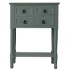 Kirkland's Home Antique Ice 3-Drawer Console Table- Console Tables