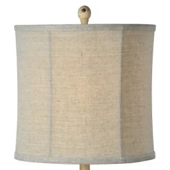 Kirkland's Home Antique Ivory Distressed Table Lamps, Set Of 2- Table Lamps