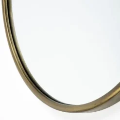 Kirkland's Home Antique Metal Frame Oval Wall Mirror- Decorative Mirrors