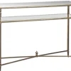 Kirkland's Home Antique Mirror Top Console Table- Console Tables