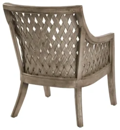 Kirkland's Home Antique Preston Woven Accent Chair- Accent Chairs