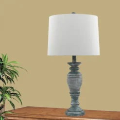 Kirkland's Home Antique Spun Center Table Lamps, Set Of 2- Table Lamps