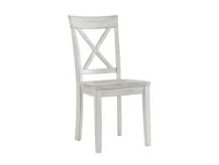 Kirkland's Home Antique Washed Wood Dining Chairs, Set Of 2- Dining Chairs