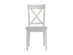 Kirkland's Home Antique Washed Wood Dining Chairs, Set Of 2- Dining Chairs