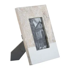 Kirkland's Home Antique Wood Floral Dipped Picture Frame, 5X7- Picture Frames