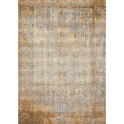 Kirkland's Home Antiqued Ivory Copper Outdoor Area Rug, 7X11- Outdoor Rugs