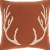 Kirkland's Home Antlers Cotton Throw Pillow- Pillows
