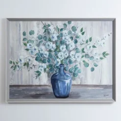 Kirkland's Home Apple Blossom Jug Framed Art Print- Framed Art