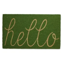 Kirkland's Home Apple Hello Doormat- Doormats